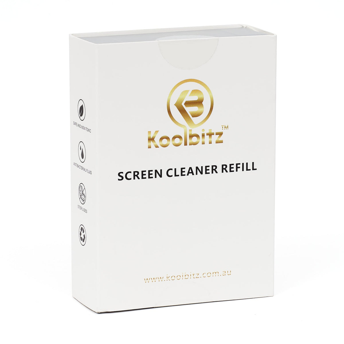 2-Pack Liquid Refill Bottles for Koolbitz Screen Cleaners