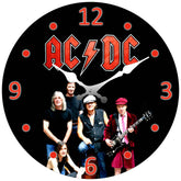 AC/DC Desk Clock , Wall Clock, 17cm (Glass)